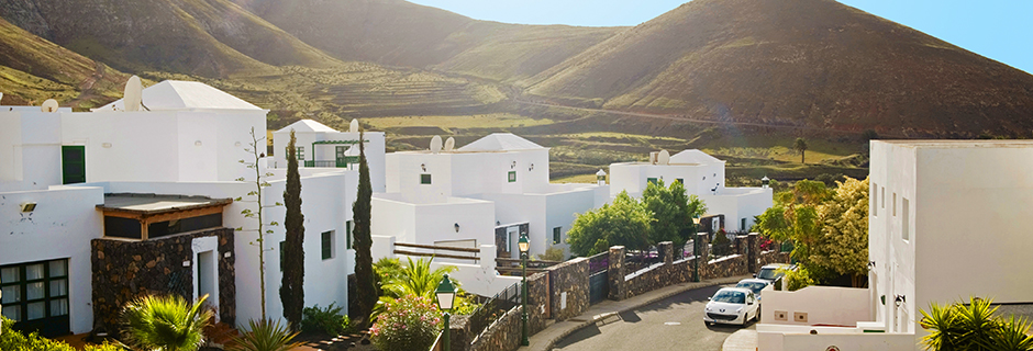 Byen Yaiza på Lanzarote